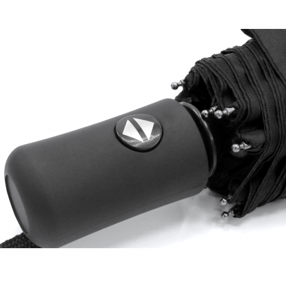 Автоматический противоштормовой зонт Vortex, чёрный