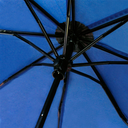 Зонт складной Сиэтл, синий, спицы
