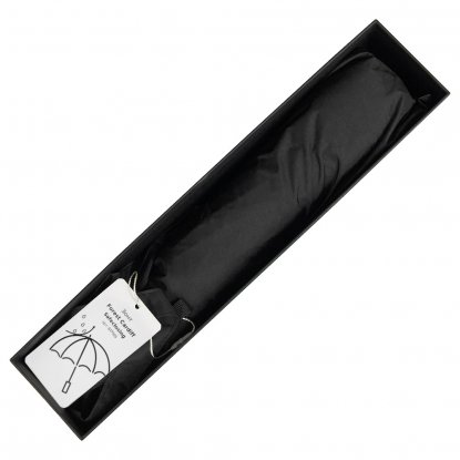 Зонт складной автоматический Forest Cardiff Safeclosing, чёрный