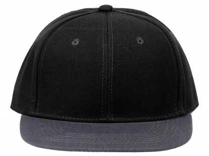 Бейсболка с прямым козырьком Los Angeles, серый меланж