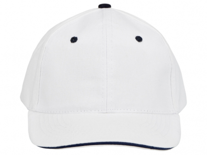 Бейсболка New Castle, белая