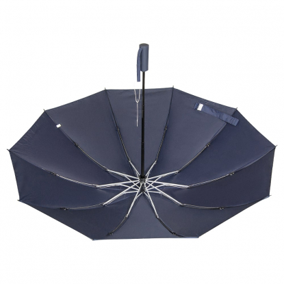 Зонт складной автоматический обратного сложения Forest Liverpool Reverse Safeclosing, тёмно-синий