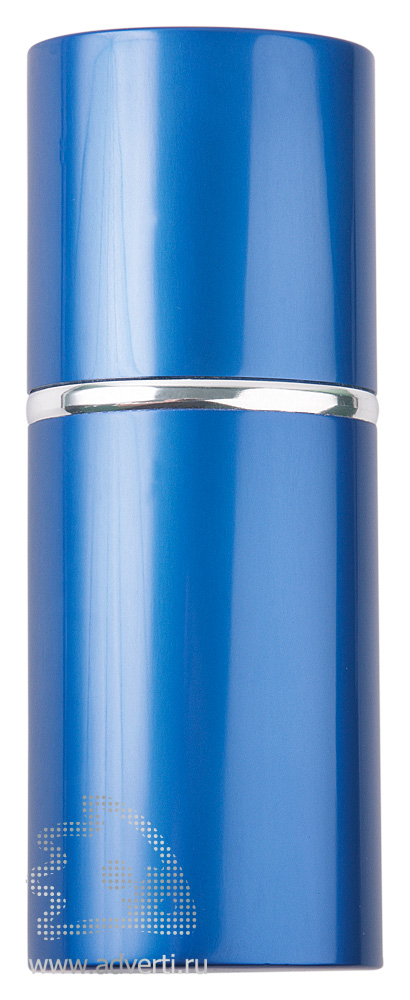 Маникюрный набор Агата в алюминиевом тубусе, синий, в закрытом виде