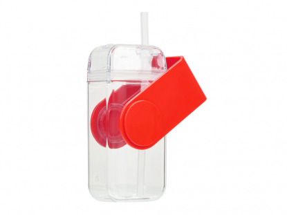 Бутылка для воды JUICY DRINK BOX, красная