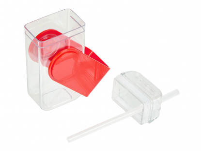 Бутылка для воды JUICY DRINK BOX, красная