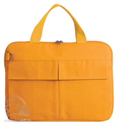 Конференц-сумка Тодес с отделением для ноутбука, оранжевая