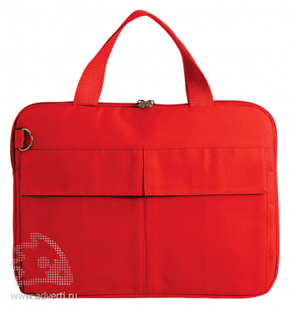 Конференц-сумка Тодес с отделением для ноутбука, красная