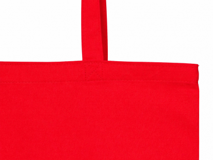Сумка Твил из хлопка, красная