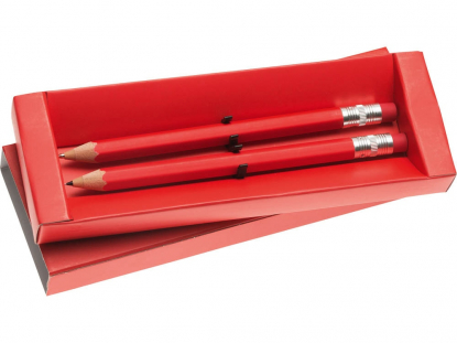 Подарочный набор ручек Даллас, красный, в коробке