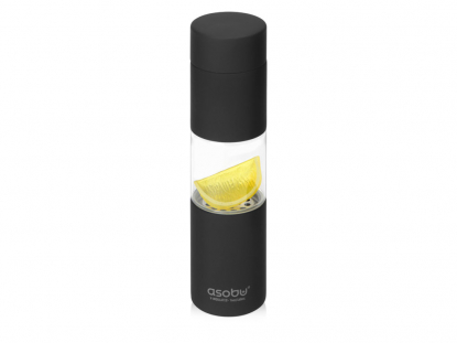 Бутылка для воды FLAVOUR U SEE, чёрная