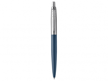 Ручка шариковая Parker Jotter XL Matte CT, синяя с серебристым