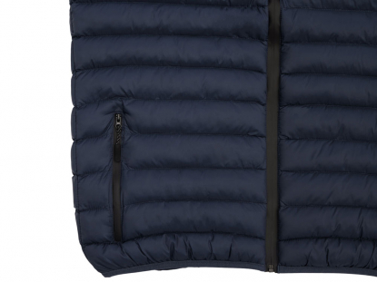 Стеганый жилет Uniqloud, мужской, темно-синий