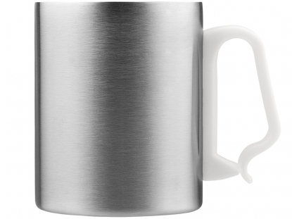 Стальная кружка с двойными стенками Climber Max, белая