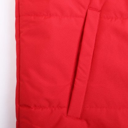 Жилет унисекс STAN TOP, утеплённый, красный