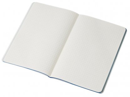 Блокнот А5 Одри софт-тач, синий