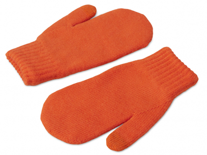 Варежки Dunant, оранжевые