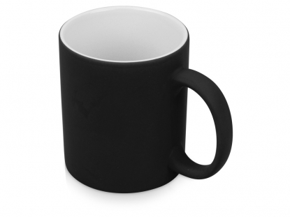 Кружка Майлд с покрытием soft-touch, черная