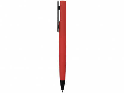 Ручка пластиковая шариковая C1 soft-touch, красная