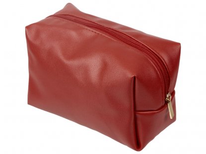 Косметичка из эко-кожи Enio, красная