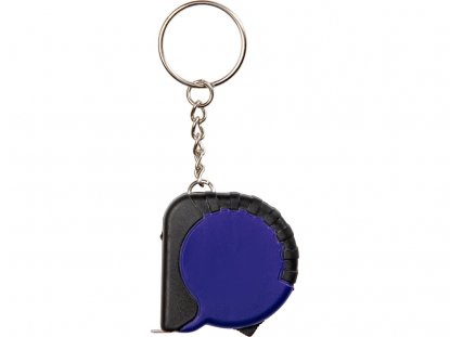 Рулетка-брелок Habana, 1м, ярко-синяя