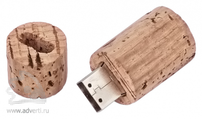 Флеш-карта USB Бальса, открытая