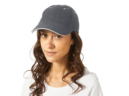 Бейсболка New Castle, серая