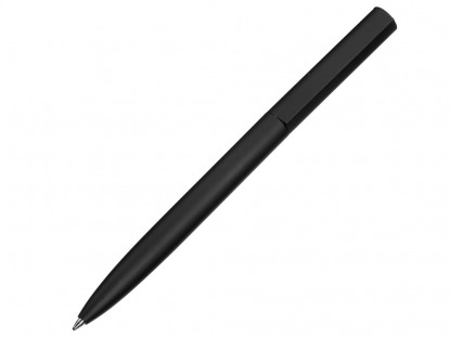 Ручка металлическая шариковая Minimalist, софт-тач, черная
