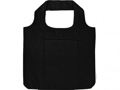Сумка-шоппер Vest из хлопка 340 г/м2, черная
