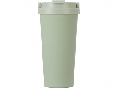 Вакуумная термокружка Grant, soft-touch, оливковая