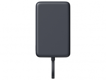 Внешний аккумулятор с кабелем Xiaomi 33W Magnetic Power Bank (Integrated Cable), 10000 мАч, серый