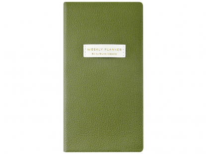 Еженедельник недатированный А6 Zefir, зеленый