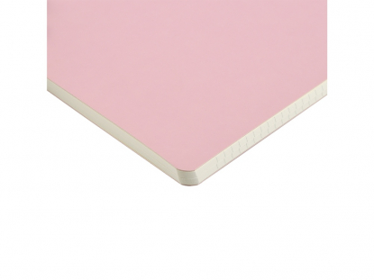 Бизнес-тетрадь А5 Megapolis Velvet flex, soft touch, розовая