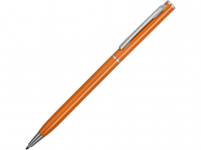 Ручка шариковая Атриум Silver, оранжевая