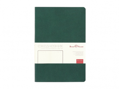 Ежедневник недатированный А5 Megapolis Loft Flex, зеленый