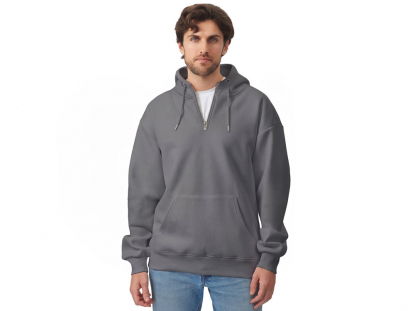 Худи Hamburg, унисекс, темно-серое