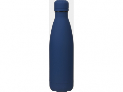 Вакуумная термобутылка Vacuum bottle C1, soft touch, темно-синяя