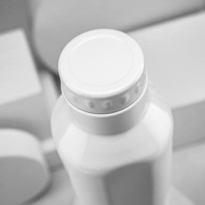 Термобутылка для напитков E-shape, белая