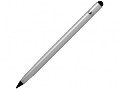 Вечный карандаш Eternal со стилусом и ластиком, серебристый