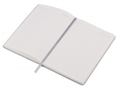 Бизнес-блокнот C2 soft-touch, серый