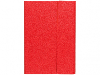 Ежедневник А5 недатированный с магнитным клапаном Venezia, красный