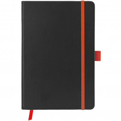 Блокнот A5 ColorNote Black, оранжевый