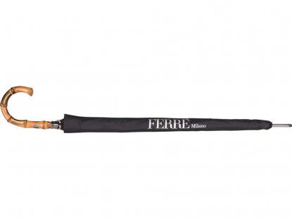 Зонт-трость Ferre Milano, полуавтомат, в закрытом виде