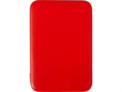 Внешний аккумулятор Simp, 5000 мАч, красный