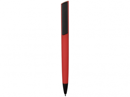 Ручка пластиковая шариковая C1 soft-touch, красная