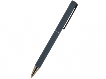 Ручка металлическая шариковая Bergamo, синяя