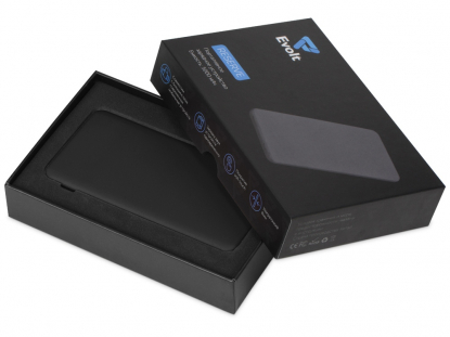 Портативное зарядное устройство Reserve с USB Type-C, 5000 mAh, черное, в коробке