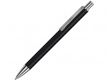 Ручка шариковая металлическая Groove, черная