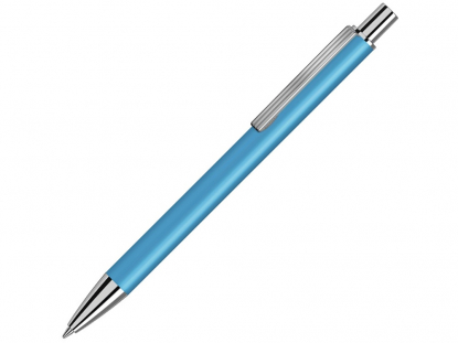 Ручка шариковая металлическая Groove, голубая