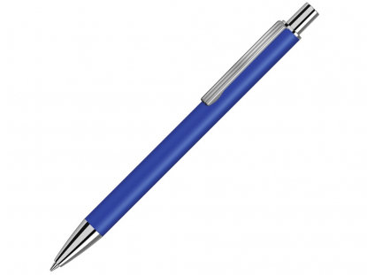 Ручка шариковая металлическая Groove, синяя