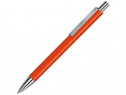 Ручка шариковая металлическая Groove, оранжевая